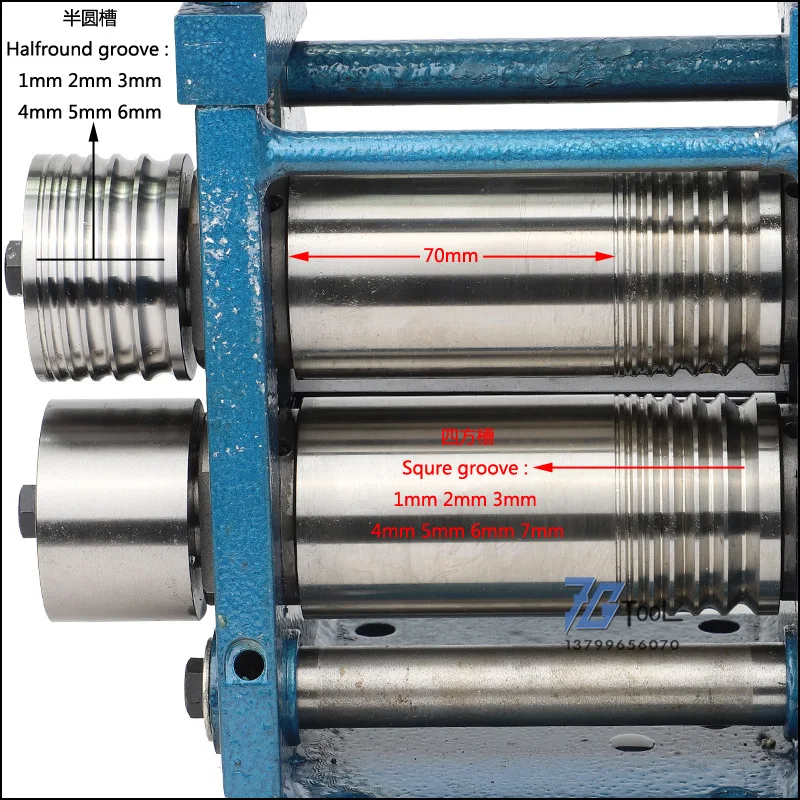 

Jewelry Rolling Mill European Manual Operation Tablet Machine Jewelry Tool and Equipment