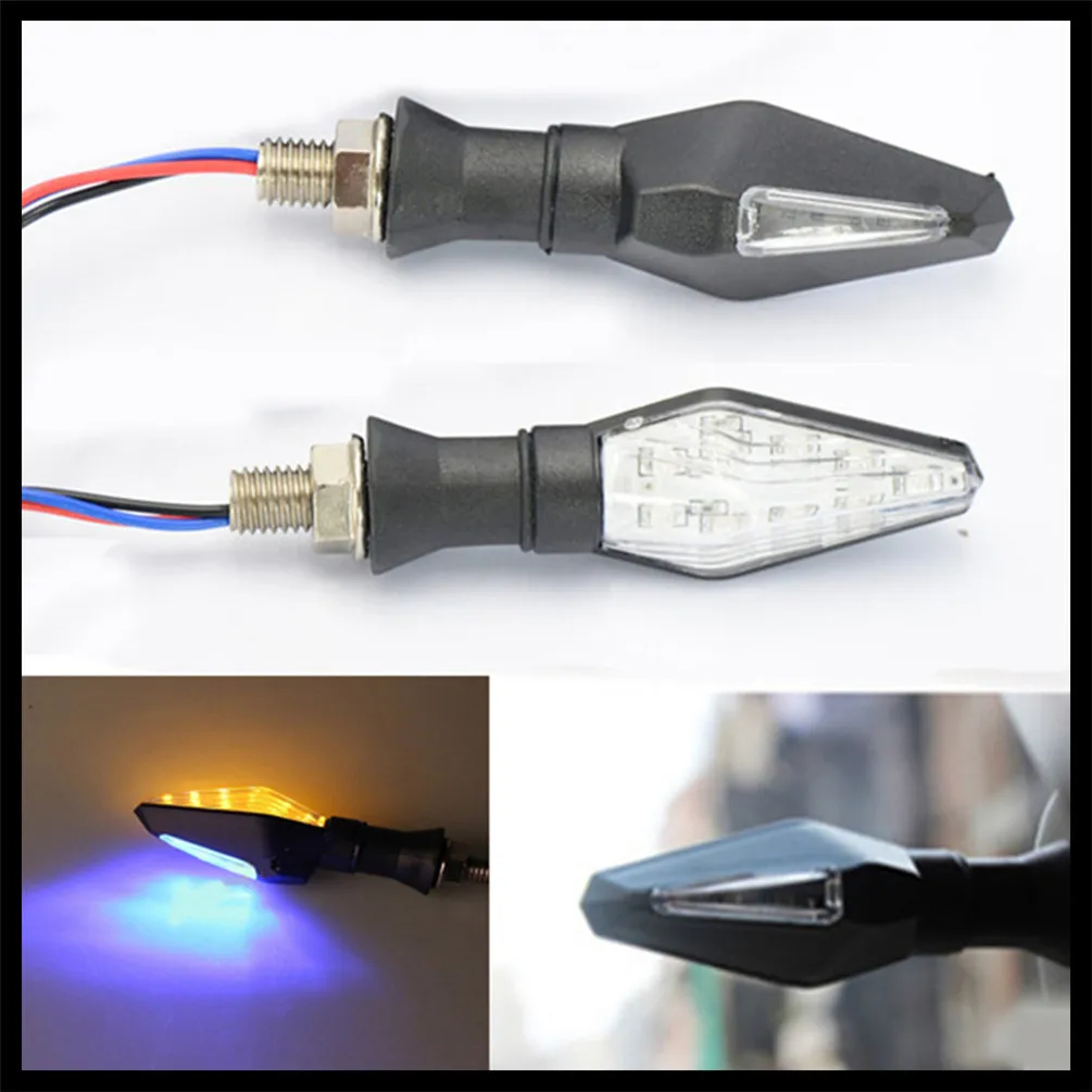 Аксессуары для мотоциклов светодиодный указатель поворота янтарный индикатор