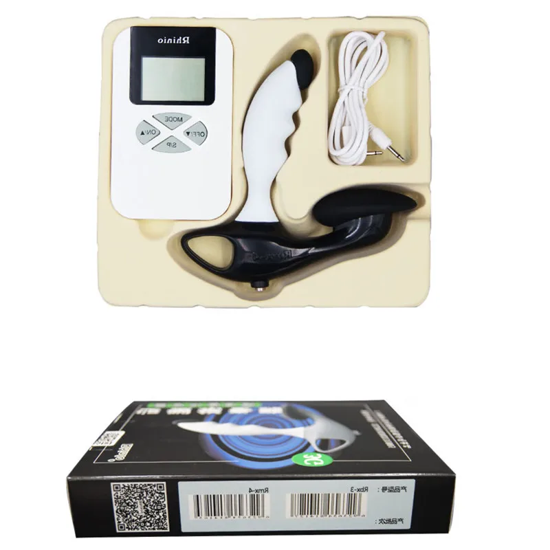 Анальная пробка с электрическим током массажер простаты точка G Электро