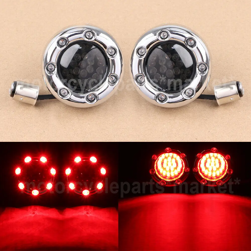 Светодиодный ное кольцо 1157 Red Bullet Fire Ring светильник воротник хромированный свет