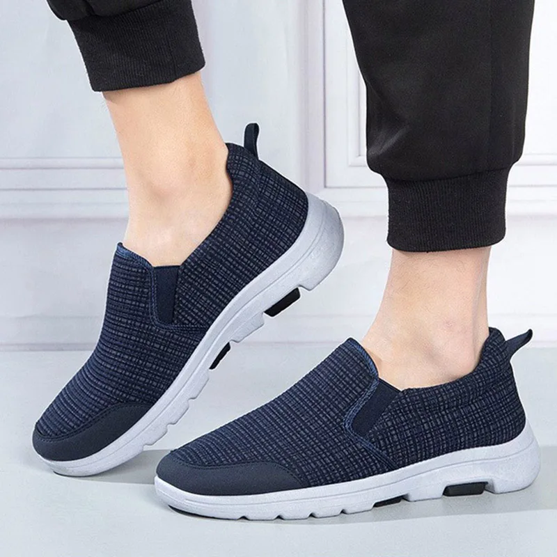 

Туфли мужские парусиновые без шнуровки, дышащие светильник кие кроссовки, плоская подошва, повседневная обувь для пар, унисекс, весна-лето