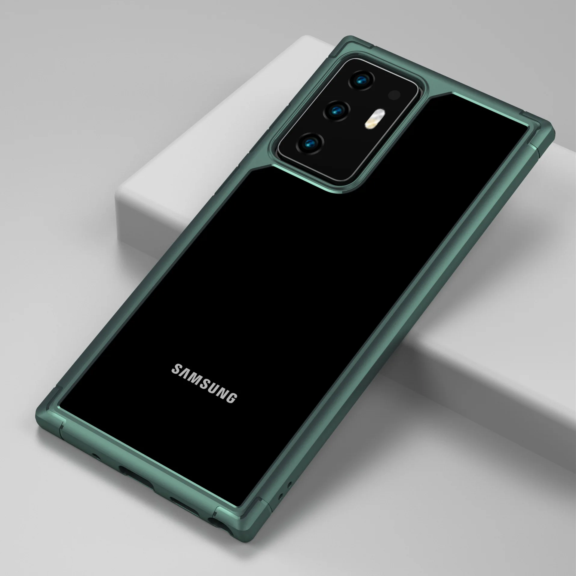 

Protective Phone Case For Samsung Galaxy S20 Ultra S20 Plus Note 20 Ultra Luxury Silicone Frame Back Cover Coque Dropshipping