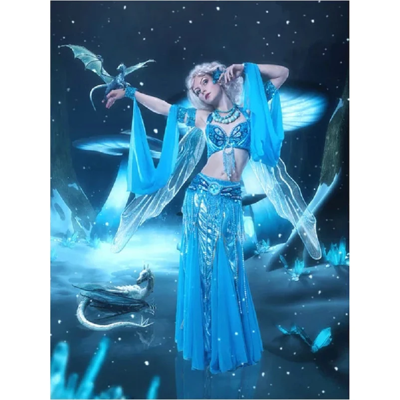 Алмазная живопись сделай сам Сказочная 5D Вышивка из страз вышивка крестиком