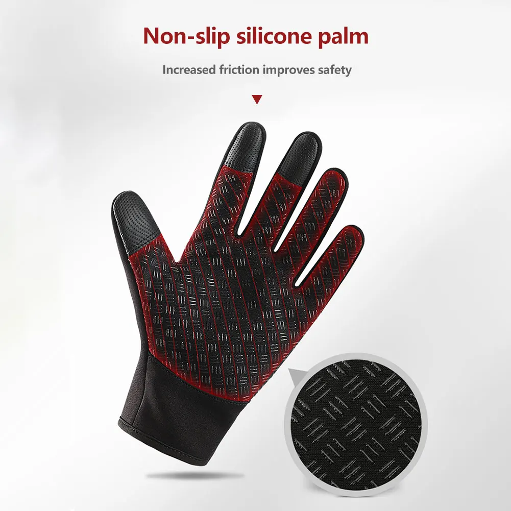 

Universal Outdoor waterproof touch screen gloves windproof cycling full finger sports gloves winter warm ski Specialize Gloves