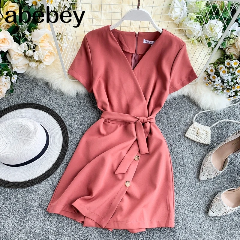 

Новая коллекция, Костюмные шорты с коротким рукавом и высокой талией, облегающие брюки с широкими штанинами