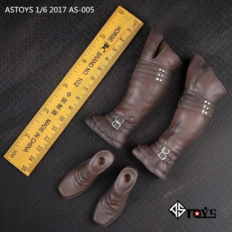 1/6 масштабные мужские высокие сапоги роскошные армейские модель обуви для 12