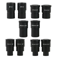 1 pair eyepieces wf5x wf10x wf15x wf20x wf25x wf30x wide field mounting size 30mm microscope accessorie for stereo microscope