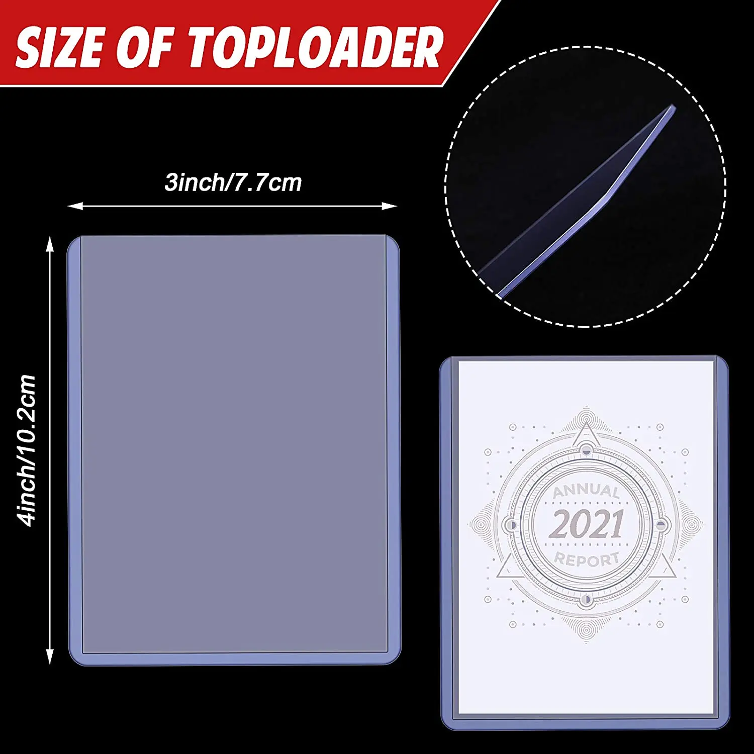 Прозрачные защитные рукава Z30 100 держатель для отсчетов Toploaders коллекционной