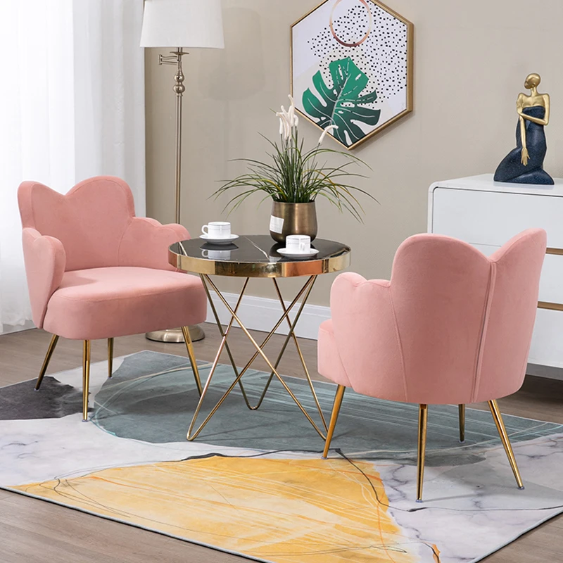 

Living room armchair Nordic Design Single sofa home furniture luxury soft leisure waiting chair hall corner small lounge sofas