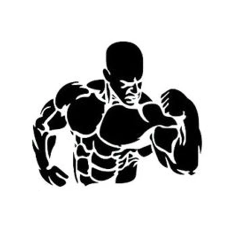 

Наклейки Dawasaru для автомобиля, креативные, модные, с мускулами, наклейки для автомобиля, наклейки от царапин на багажник автомобиля, ПВХ, 11 см ...