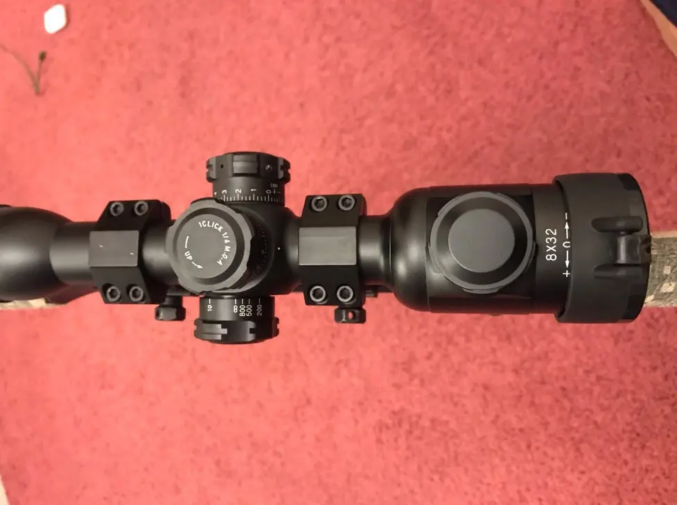 LEBO 8x32SFSS тактический прицел для AirRifle sniper охотничья Оптика прицел для стрельбы в военном использовании