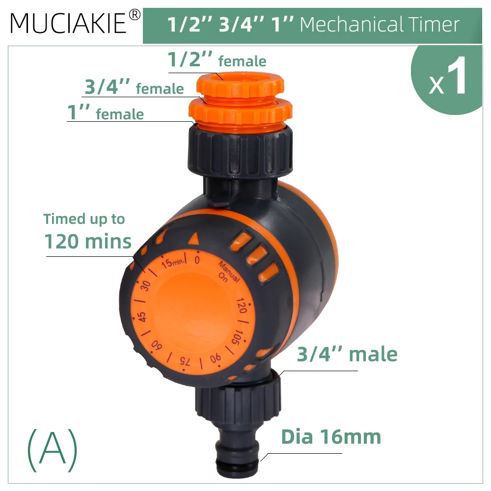 

Механический таймер для полива MUCIAKIE