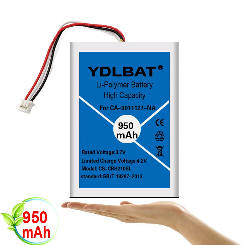 5 шт YDLBAT 950mAh аккумулятор CORSAIR MH45908 для CA-9011127-NA CA-9011136-AP Gaming H2100 Dolby 7 1 Беспроводная