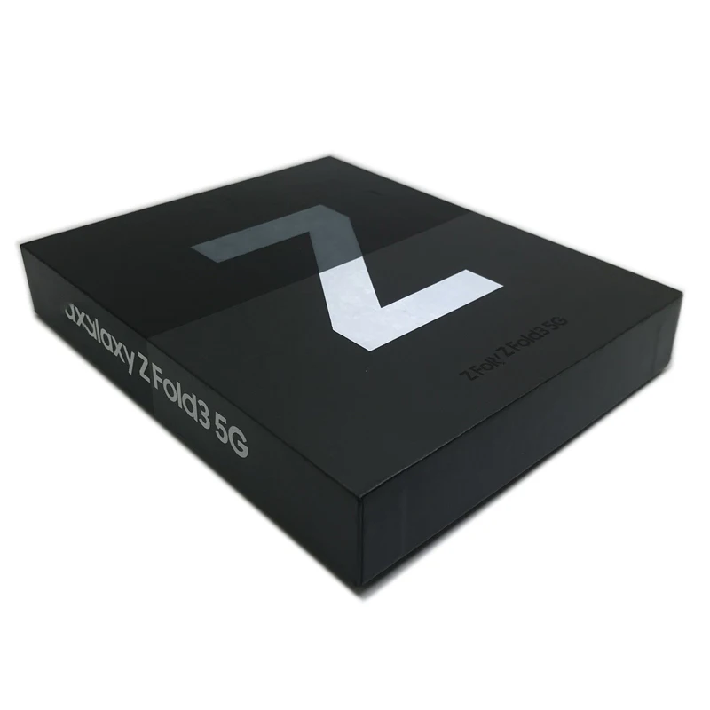 

Новое поступление, изящная Черная Женская упаковочная коробка 1:1 для Samsung Galaxy Z Fold 3 Flip 3