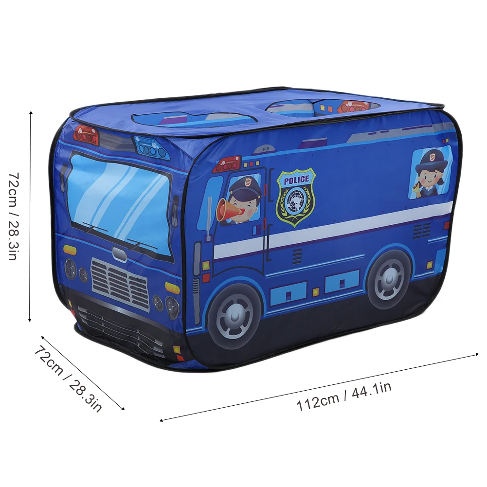 

Ice Cream Truck Policeman Bus Children Tent Foldable Fire Fighting Truck Play Game HouseIce Cream Truck