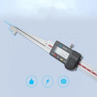 electronic digital wedge caliper feeler 0 2 10mm male inch stopper feeler gap gauge for gap inspection measurement tool