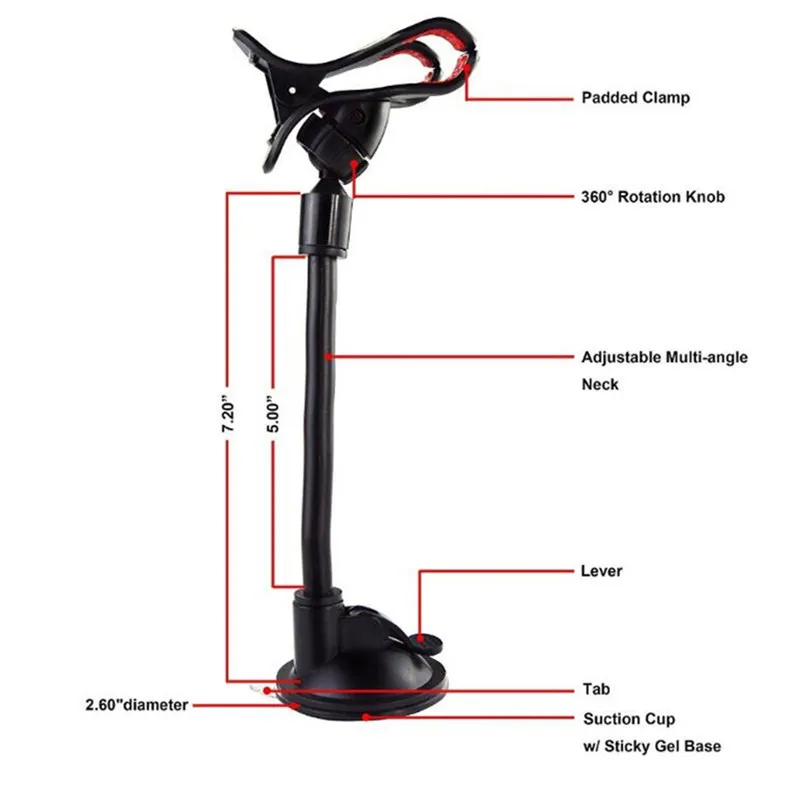 Держатель для телефона на присосках гитары держатель в автомобиль - купить по