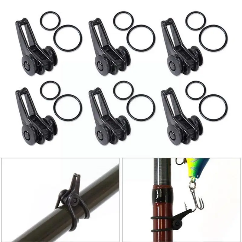 

1pcs Fishing Lures Bait Hook Keeper For Rod Plastic Safety Holder Outdoor Gear Accessories R7q2