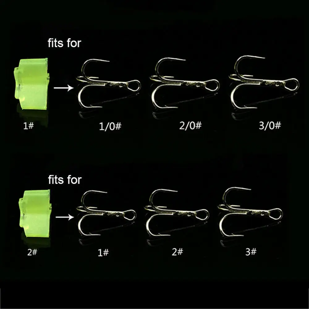 

20/100PCS Fishing Hollow Hook Cover Lightweight Accessories Slots Sleeves Tool Durable Protector Caps