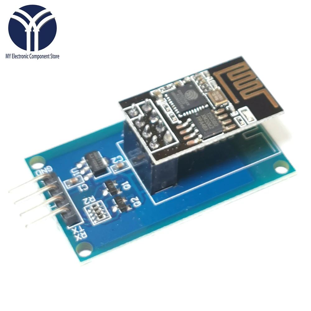 ESP8266 ESP-01 серийныйl wi-fi Беспроводной модуль адаптера 3 V 5V Esp01 коммутационная