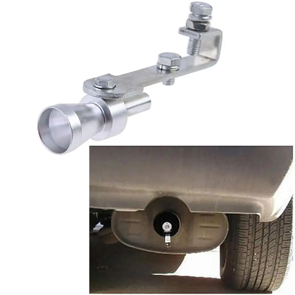 Универсальный Серебряный автомобиль турбо звук симулятор свистка звуковая