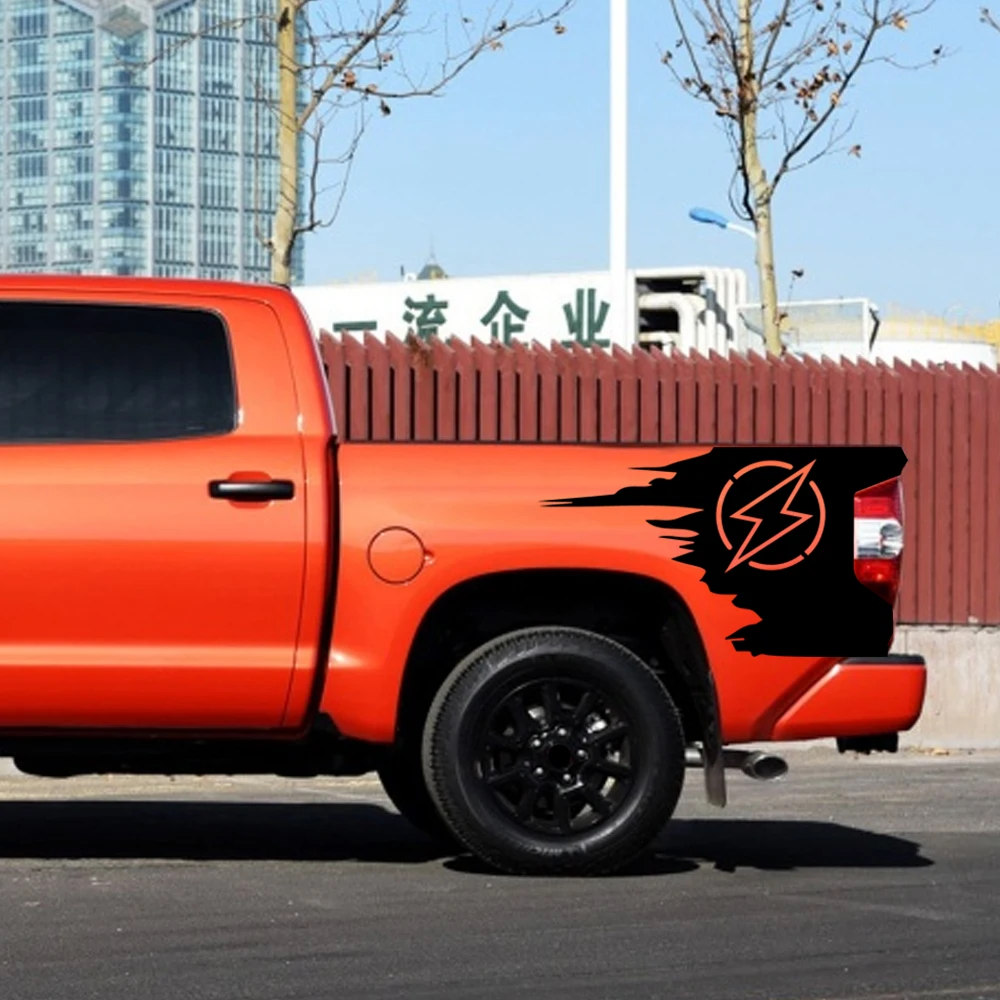 Автомобильные наклейки на автомобиль пикап кровать контейнер боковой полосы