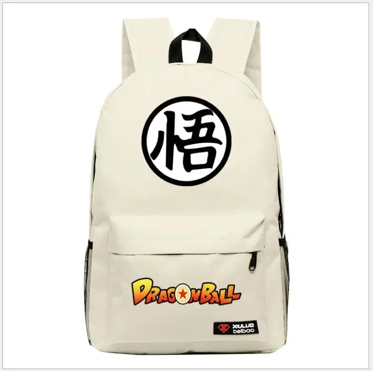 Новый рюкзак Dragon Ball Super Saiyan модные школьные сумки для ноутбука Goku Vegeta мужчин