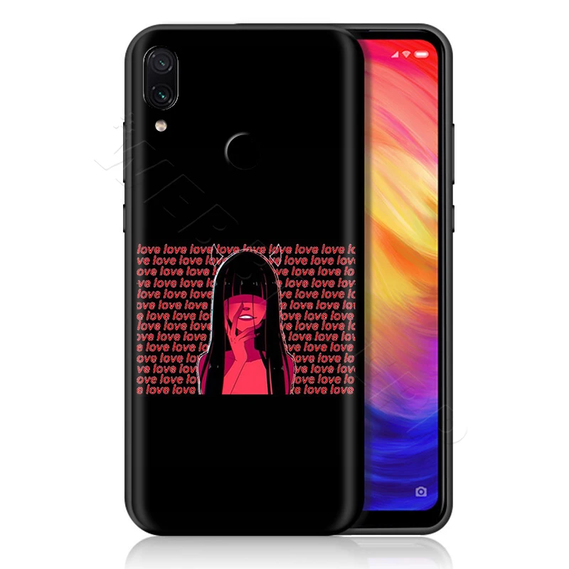 Грустно аниме эстетика vaporwave чехол для Xiaomi Redmi 4A 4X5 5A 6 6A 7 7A S2 Примечание Go K20 Pro Plus премьер-8 T