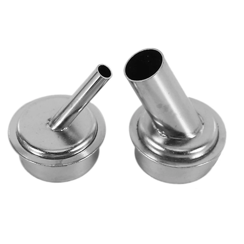 

7Pcs 45 Degree Bent Curved Heat Nozzle 2.5/3/4/6/7/9/12mm Hot Air Nozzles for QUICK 861DW Soldering Station