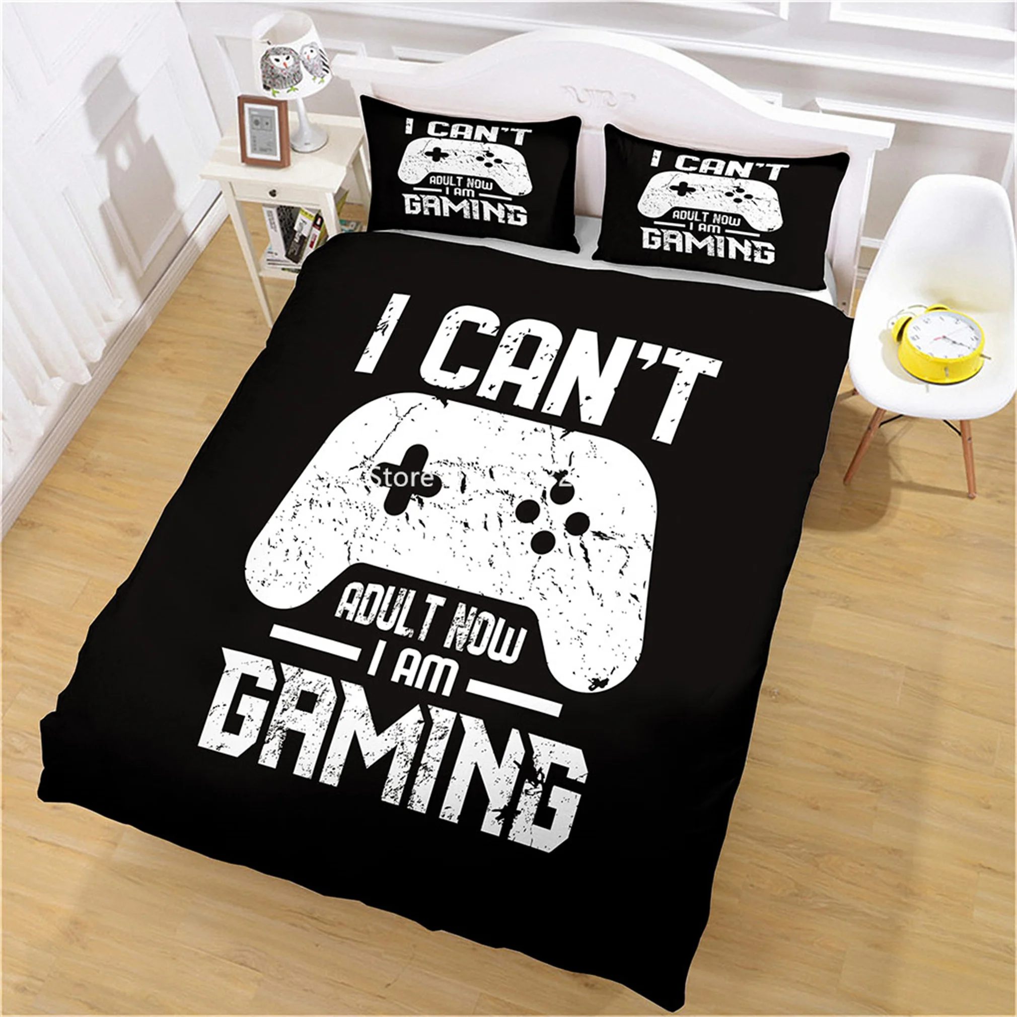 

Home Textile Popular Game Handle Series Pattern Bedding Set Duvet Cover Pillowcase Boys Bedroom Decoration Color Printing