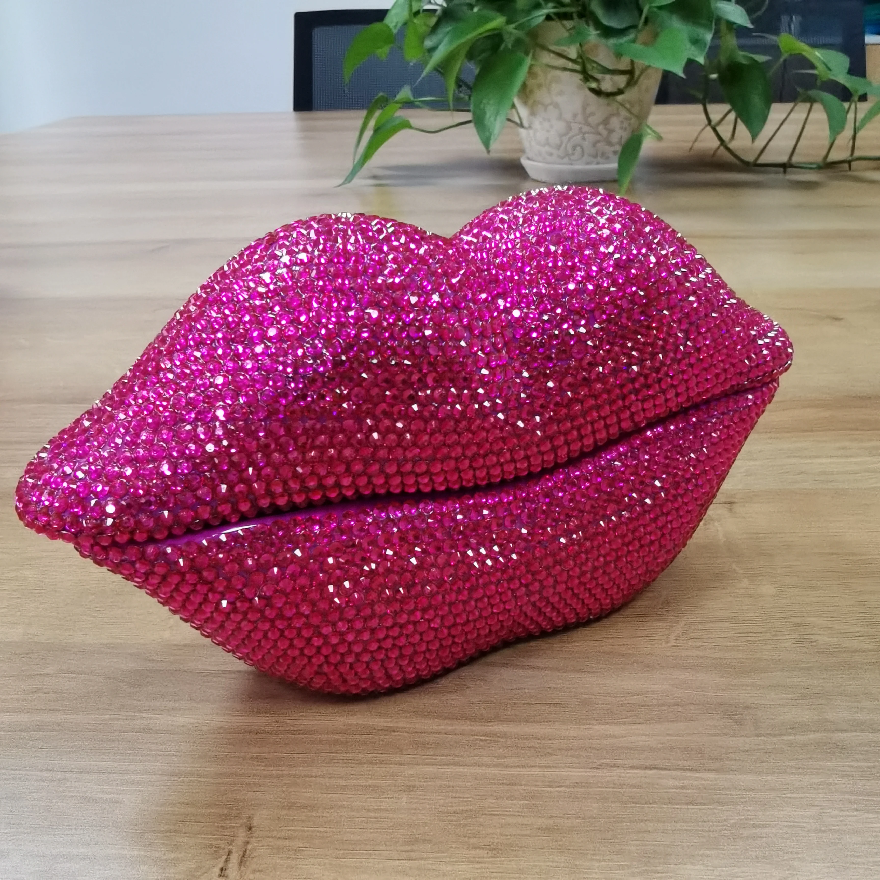 Креативное украшение для телефона водный кирпич губа стационарное дома ремесла