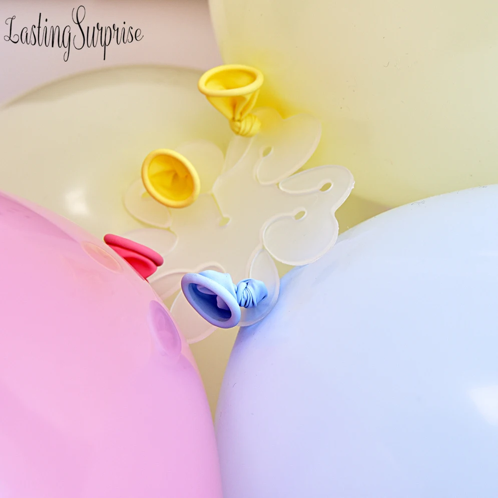 Зажим для воздушного шара аксессуары моделирования цветов зажим уплотнения