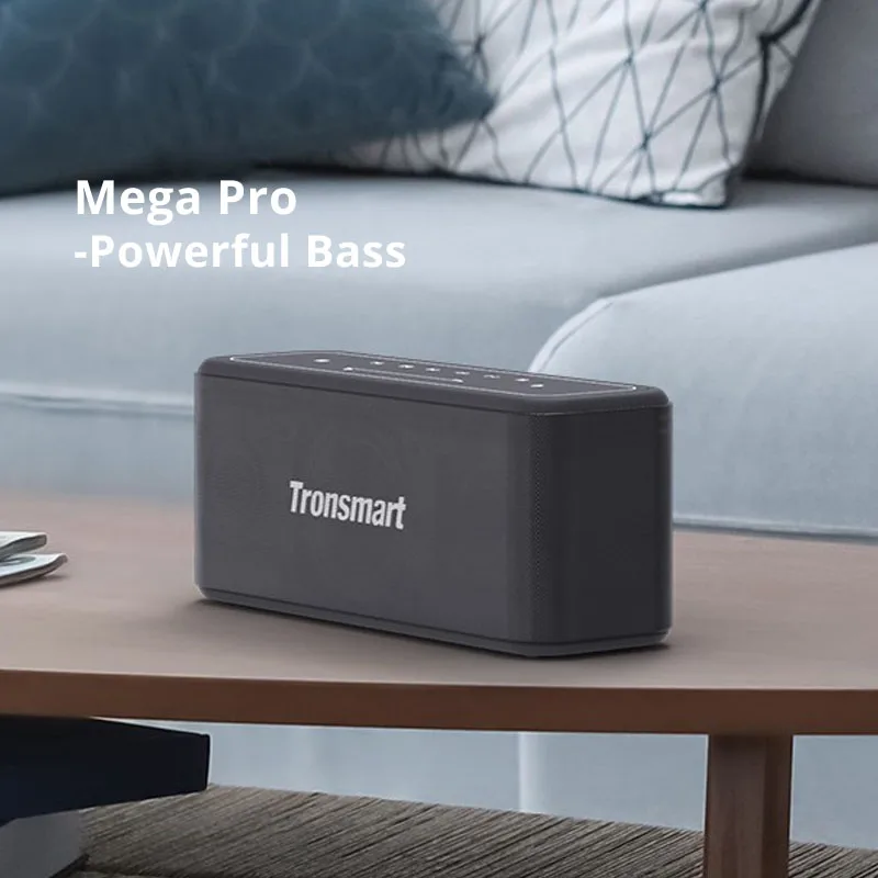 Tronsmart Mega Pro 60 Вт Bluetooth динамик домашний портативный с усиленными басами NFC IPX5