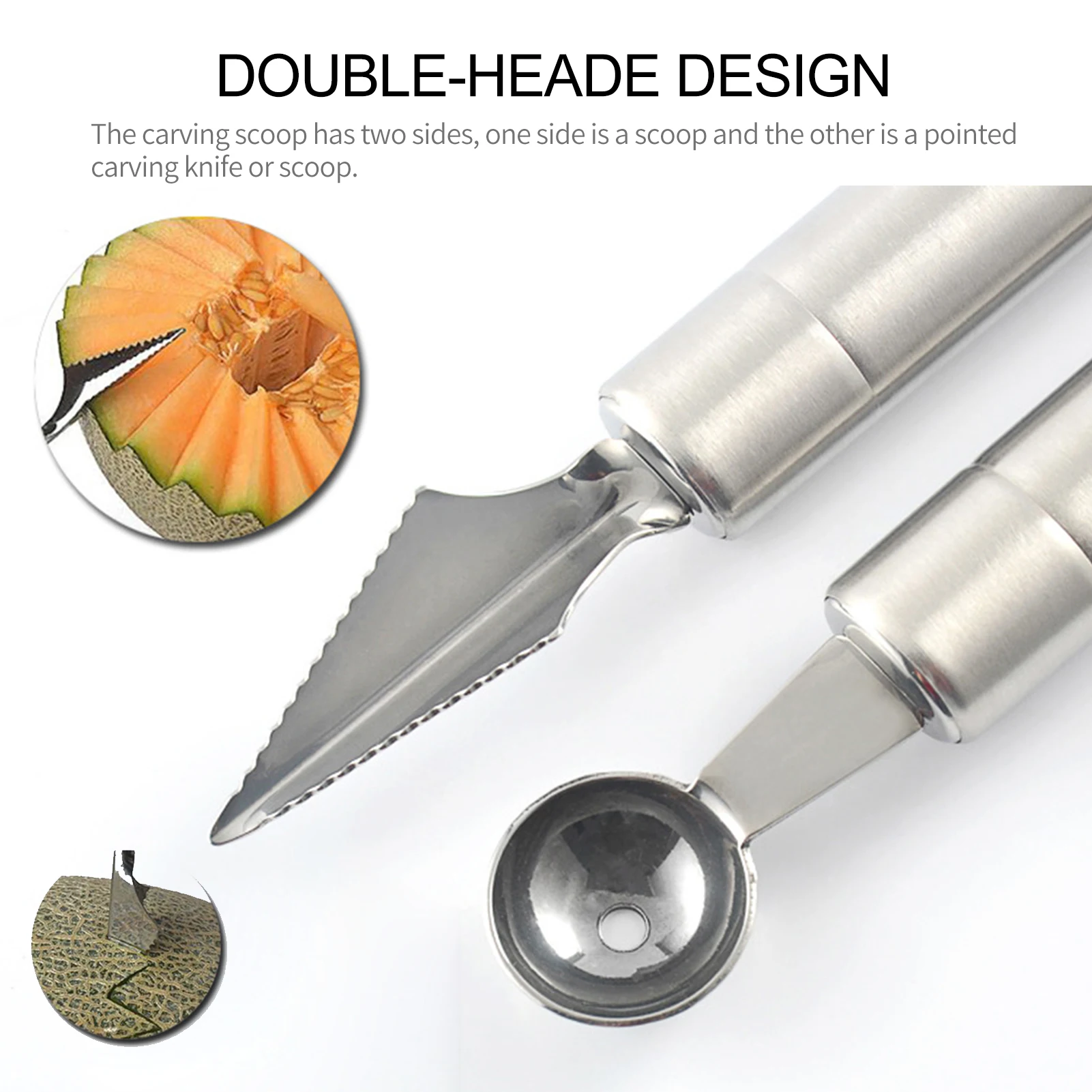 Груша Apple ядра семян жидкость для снятия Кухня фрукты украшения тортов ложка дыни