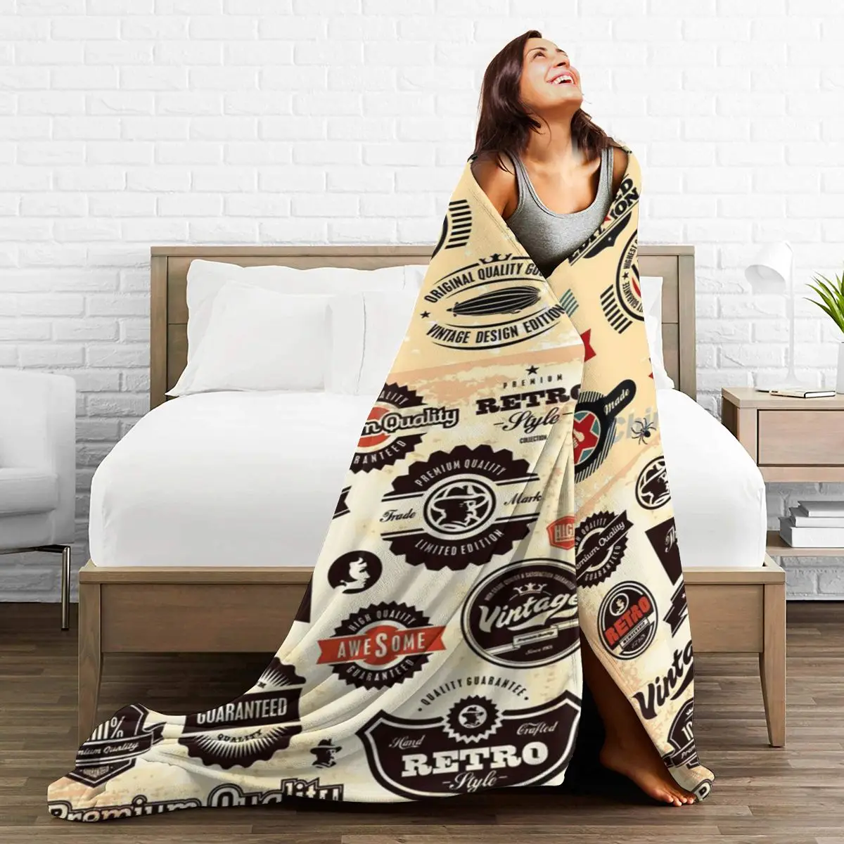 

3D Printed Blanket Draco Malfoy Collage Flange Blanket Bed Throw Soft Cartoon Printed Bedspread Bedspread Sofa Gift B0012