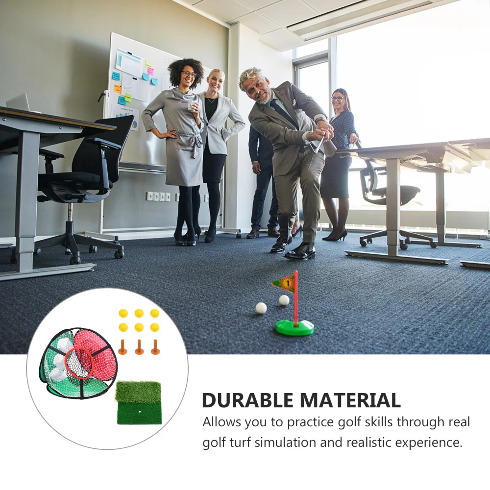 en Ucuz 1 Takım Uygulama Net Golf Eğitim Yardımları Yonga Mat Spor Aksesuar Aracı