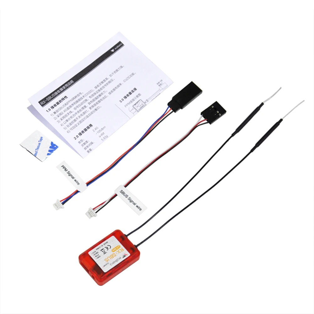 Walkera RX-SBUS 2 4G 12CH PPM выход SBUS мини-приемник для Devo 7/F7/F10/F12E RC модель FPV гоночный Дрон
