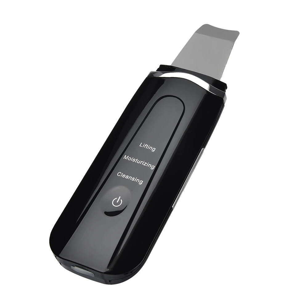 Ультразвуковой скраб для кожи лица очиститель пилинг Вибрация Удаление угрей