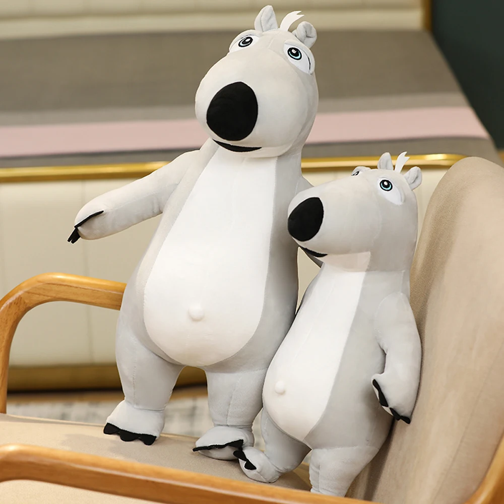 

Милая плюшевая игрушка аниме Мишка, 1 шт., 35-80 см, мягкие милые дикие животные, кукла для девочек, подарок на день Святого Валентина, детские ро...