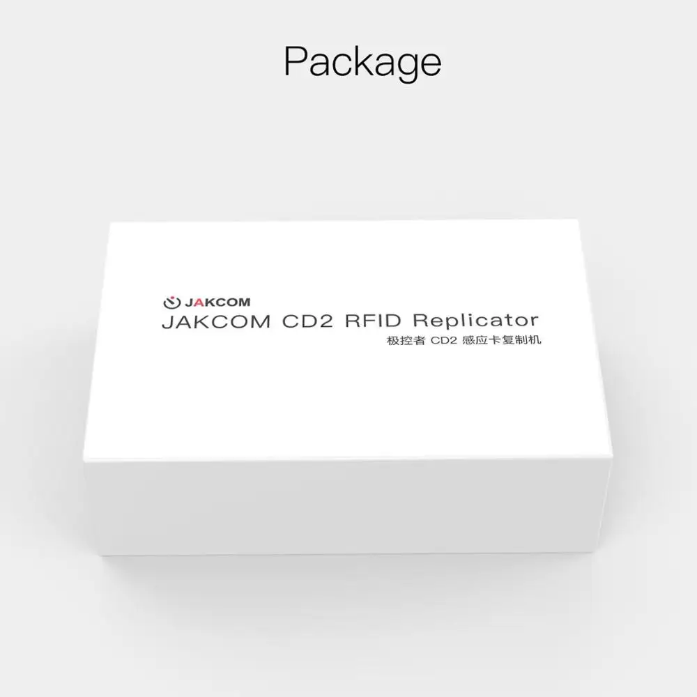 

JAKCOM CD2 RFID Replicator better than uhf rfid reader android apk 125khz writer key copier usb ic card ds1990a duplicator