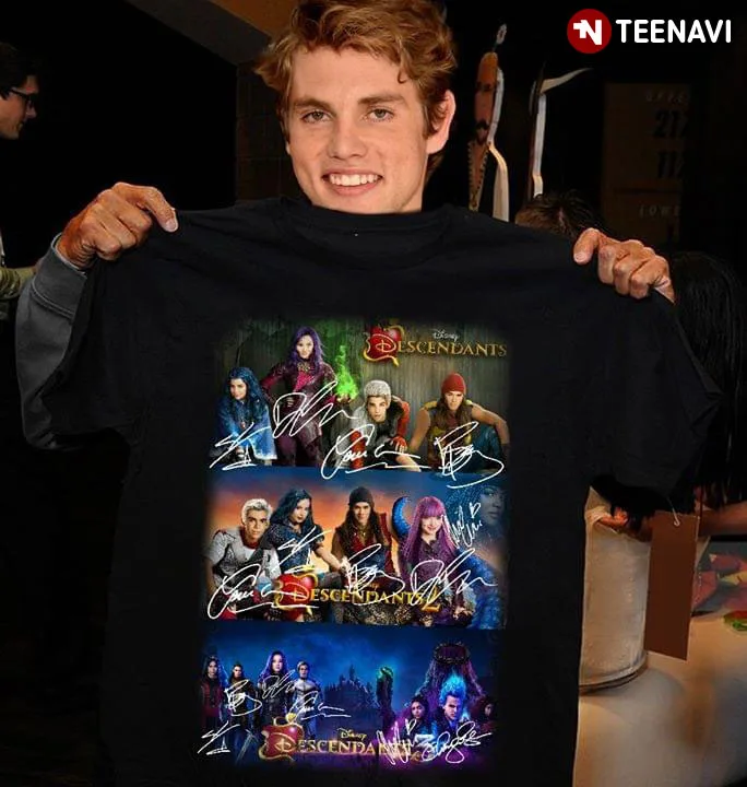 Футболка с подписями The Descendants|Мужские футболки| |