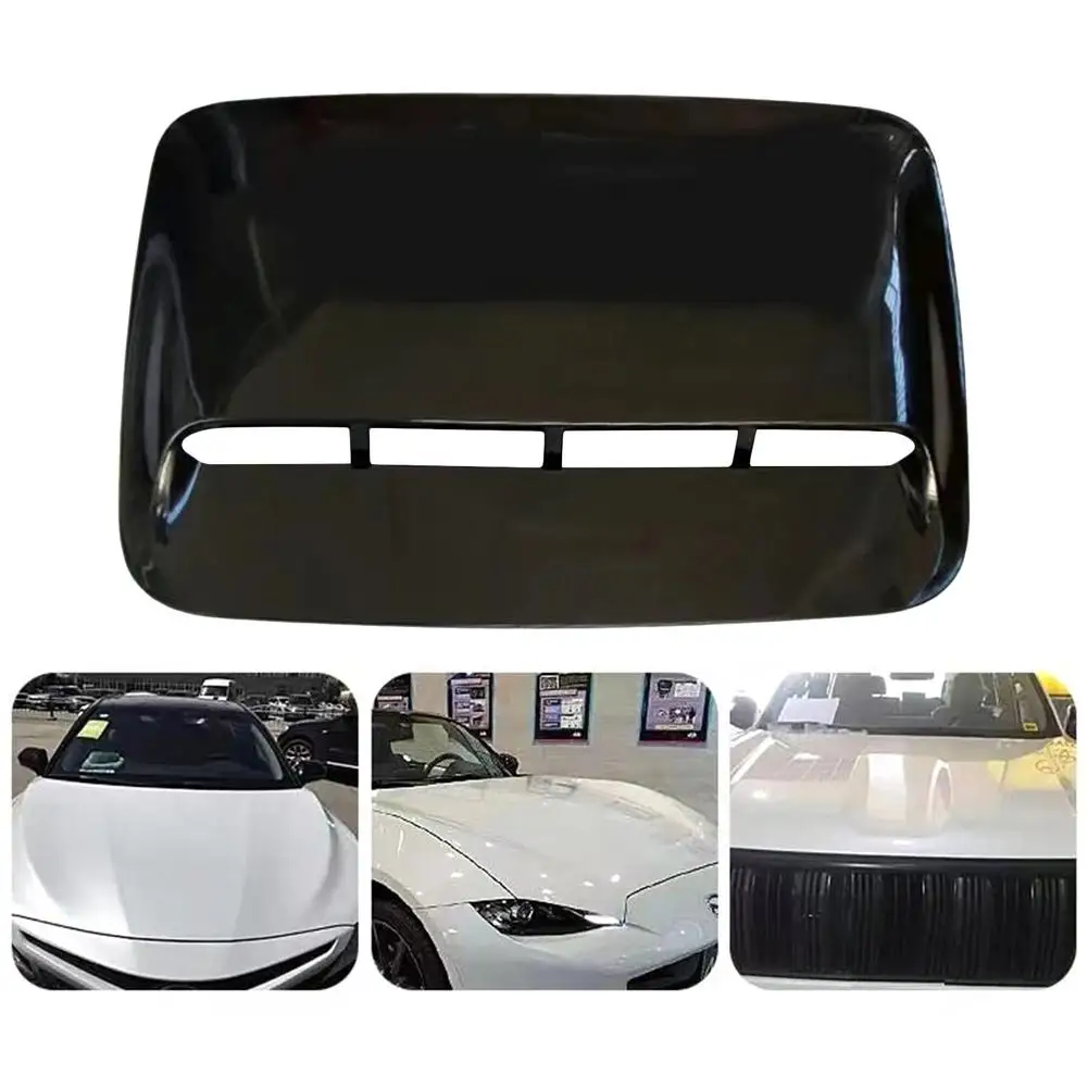 Имитация капюшона наклейки на выпускное отверстие воздуха украшение легко