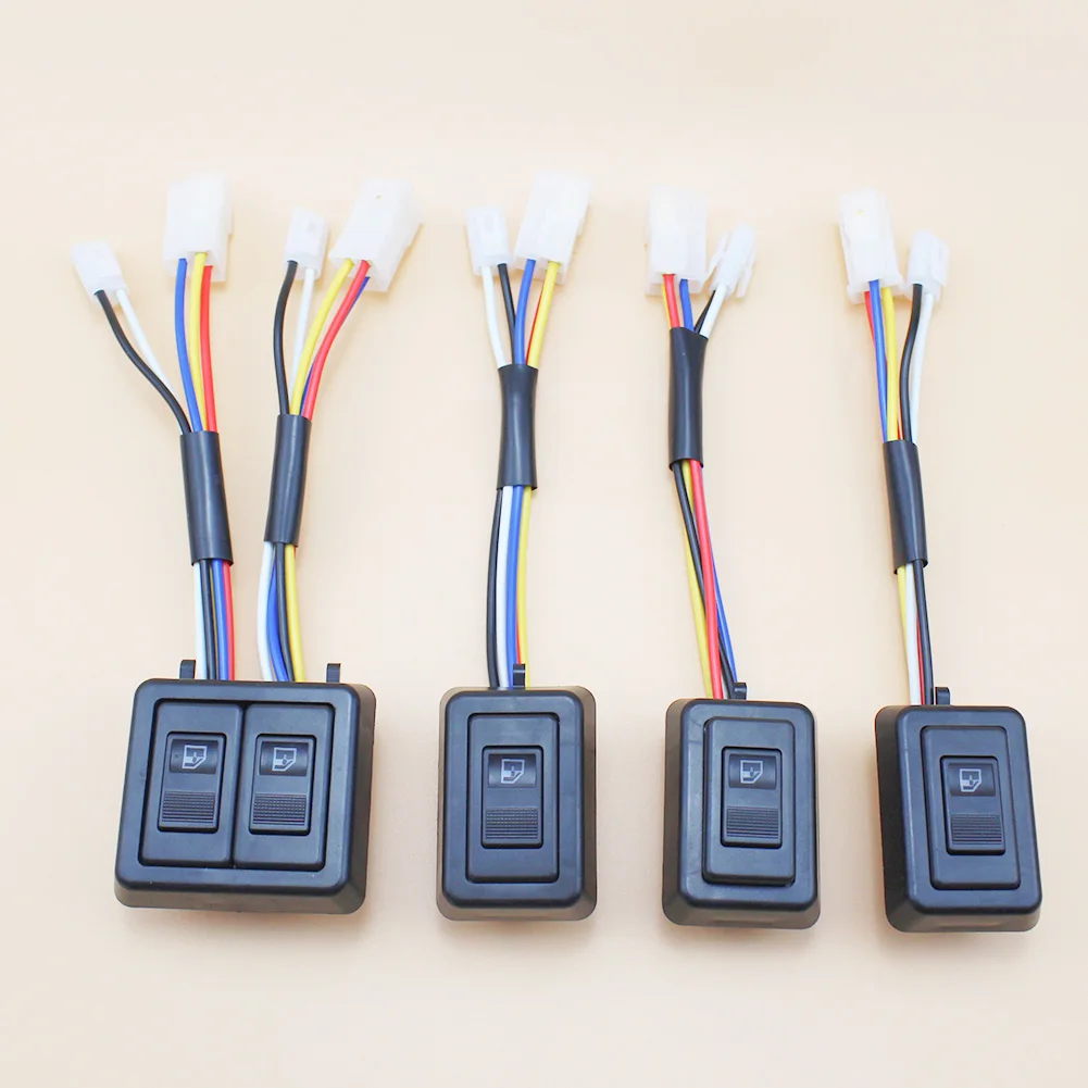 Автомобильный Стайлинг электрический регулятор управления стеклоподъемником