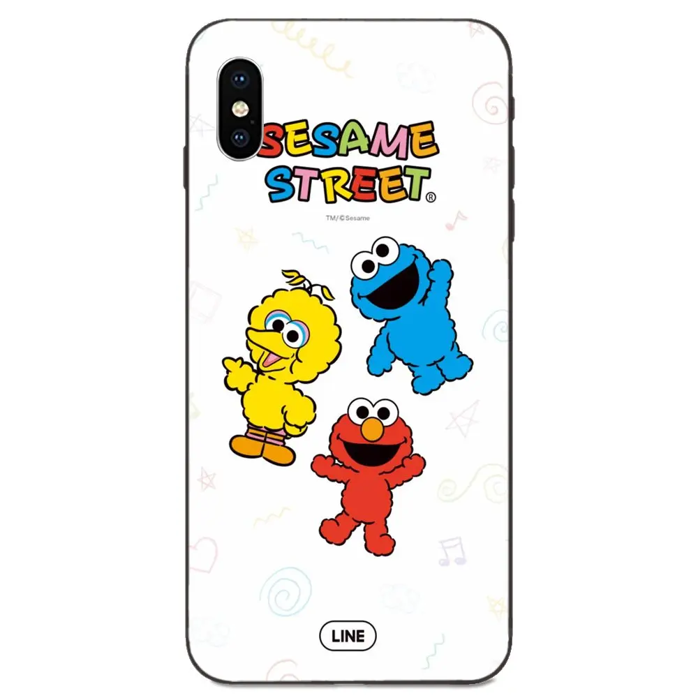 Elmo Cookie Monster Sesame Street для Galaxy A8 A9 Star Note 4 8 9 10 S3 S4 S5 S6 S7 S8 S9 S10 Edge Lite Plus Pro G313 | Мобильные