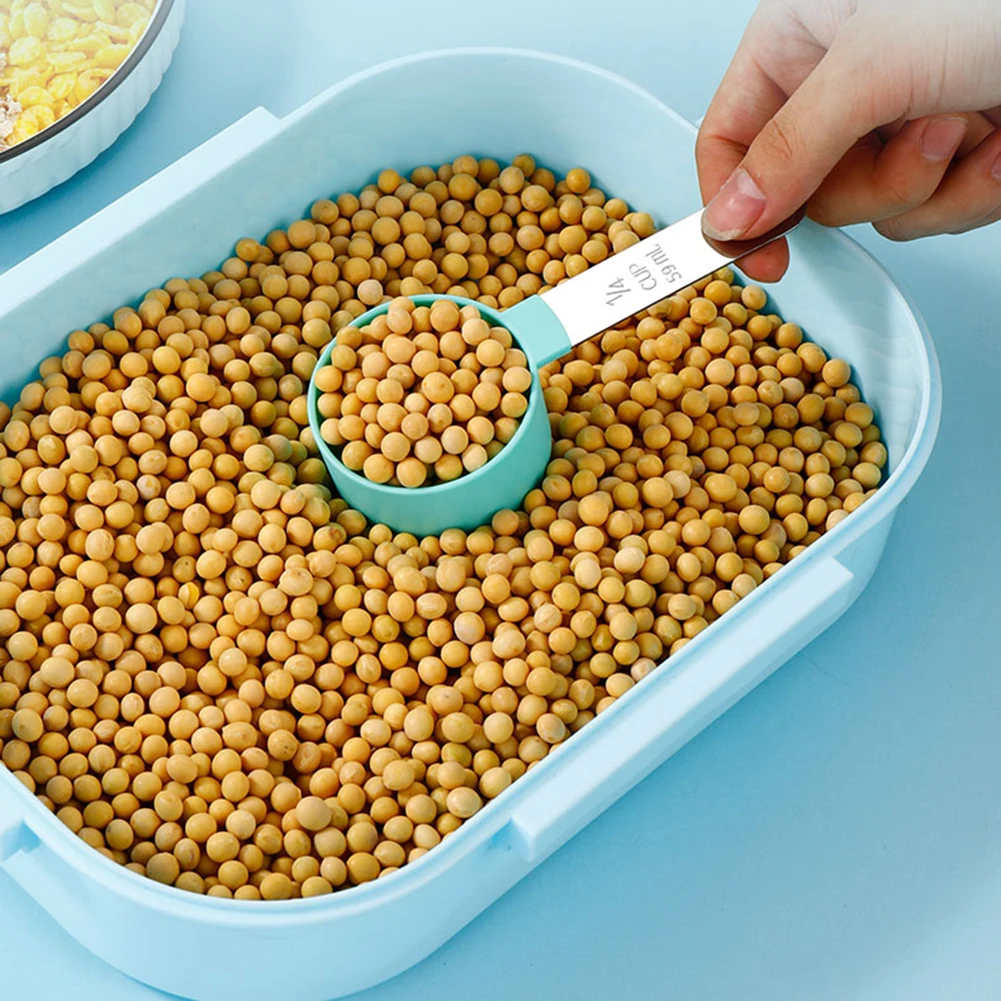 

8pcs Multi Purpose Spoons/Cup measuring cup Measuring spoon Tools PP Baking Accessories Stainless Steel/Plastic Handle