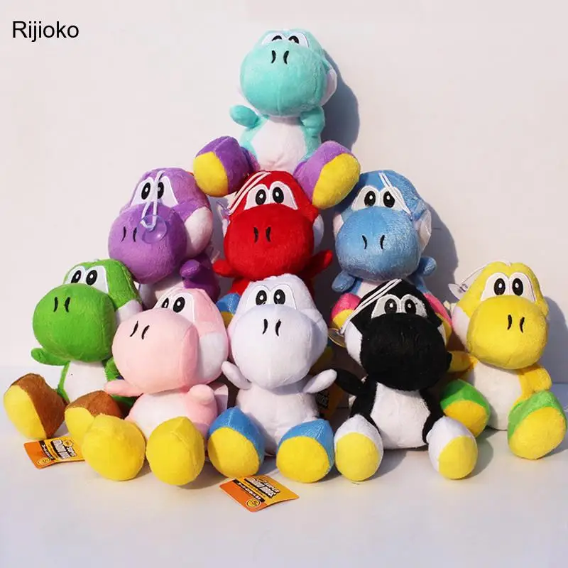 18 см Super Mario Bros Зеленый плюшевые игрушки Йоши кукла Yoshi Дракон Мягкие чучела