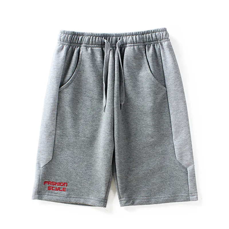 

2021 Summer Kids Boys Shorts Cotton Student Children Knitted Casual Shorts For Teenager Boys 6 8 10 12 14 Years Wear TX041