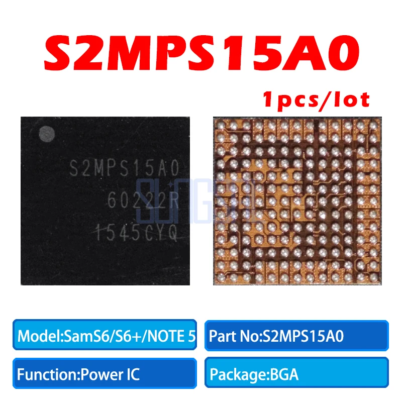 1 шт./лот 100% оригинальный S2MPS15A0 для SAMSUNG S6 G9200 G9250 большая основная мощность IC