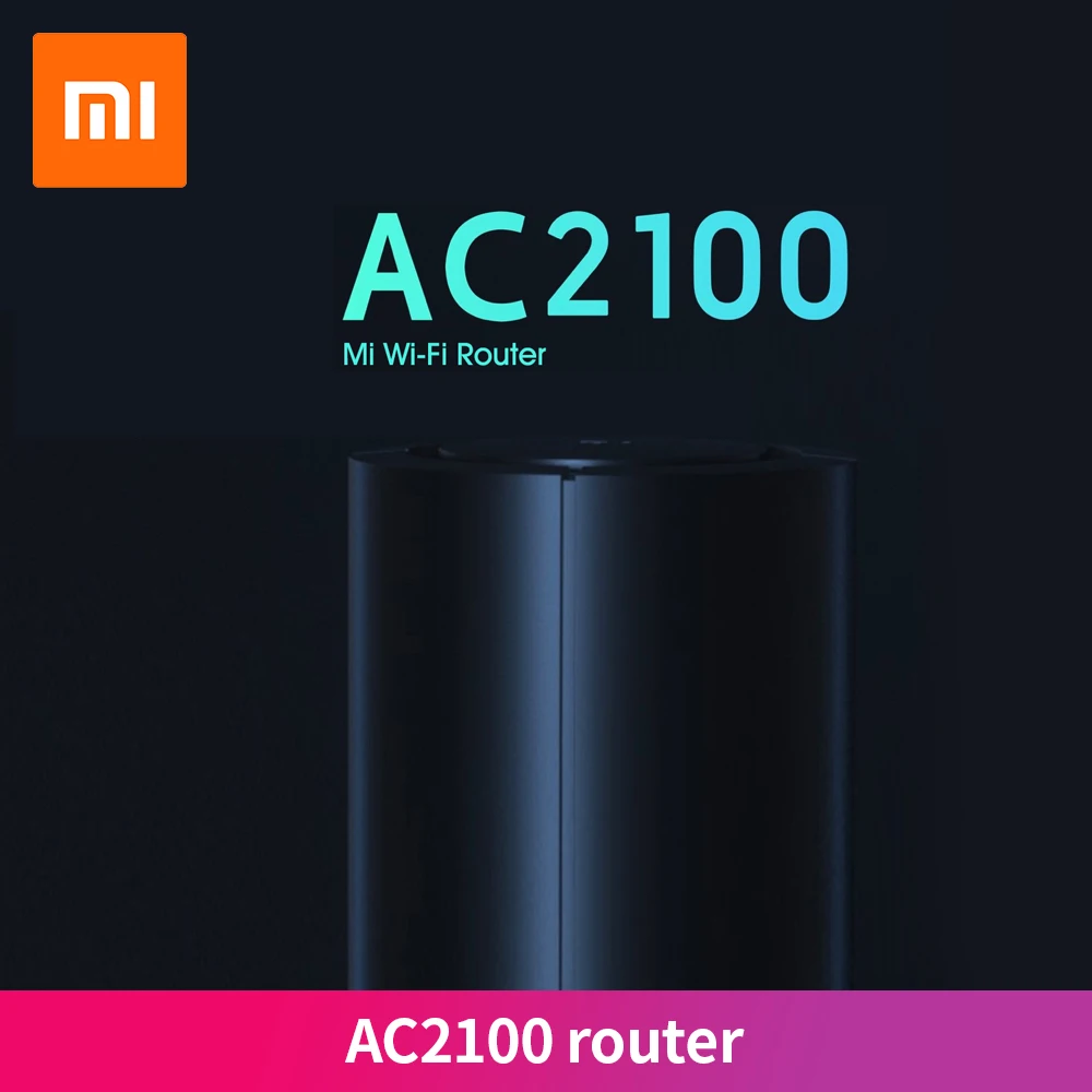 Роутер Xiaomi AC2100 100% оригинальный 1733 Мбит/с Wi Fi ретранслятор гигабитный Ethernet порт 2 4G