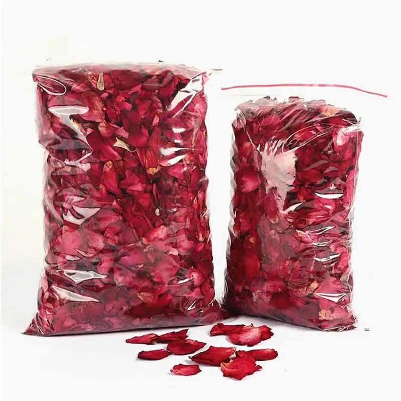 

50g Natural Dried Rose Petals Bath Dry Flower New Romantic Petal Spa Whitening Shower Aromatherapy Bathing Supply